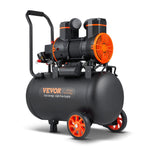 VEVOR gaisa kompresors 35 l, 1800 W, 5,12 CFM @ 6,2 bar, 70 dB, īpaši kluss, bez eļļas