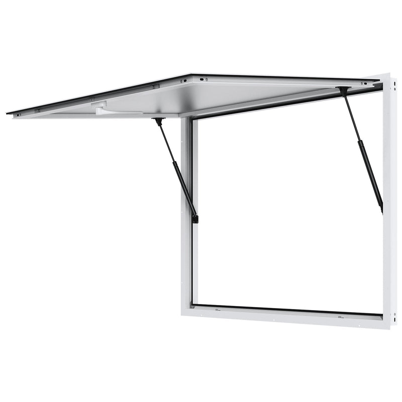 VEVOR 122 cm x 91 cm Apkalpošanas Stends – Ēdināšanas Furgona Apkalpošanas Logs ar Nojumi
