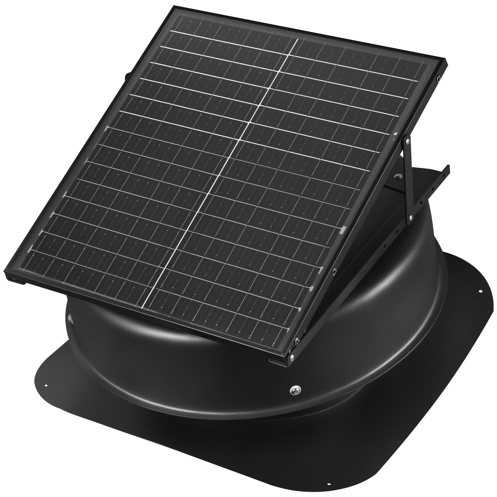 VEVOR 50 W saules jumta bēniņu izplūdes ventilators ar viedtermostatu un tālvadības pulti