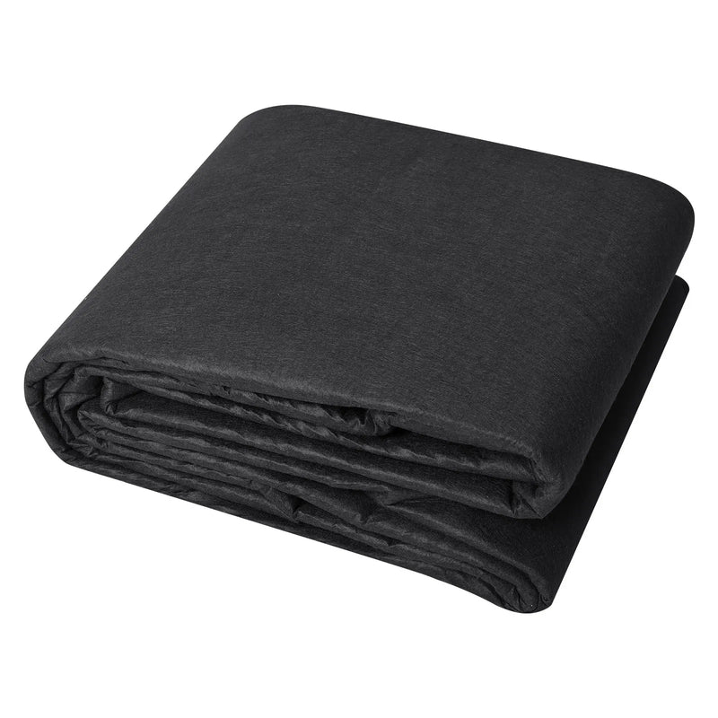 VEVOR Neausts ģeotekstils 4,57 x 6,1 m, 136 g/m² ainavu labiekārtošanai, pastiprināts dārza nezāļu ierobežošanas segums, drenāžas audums franču drenām, zemes seguma nezāļu kontroles audums