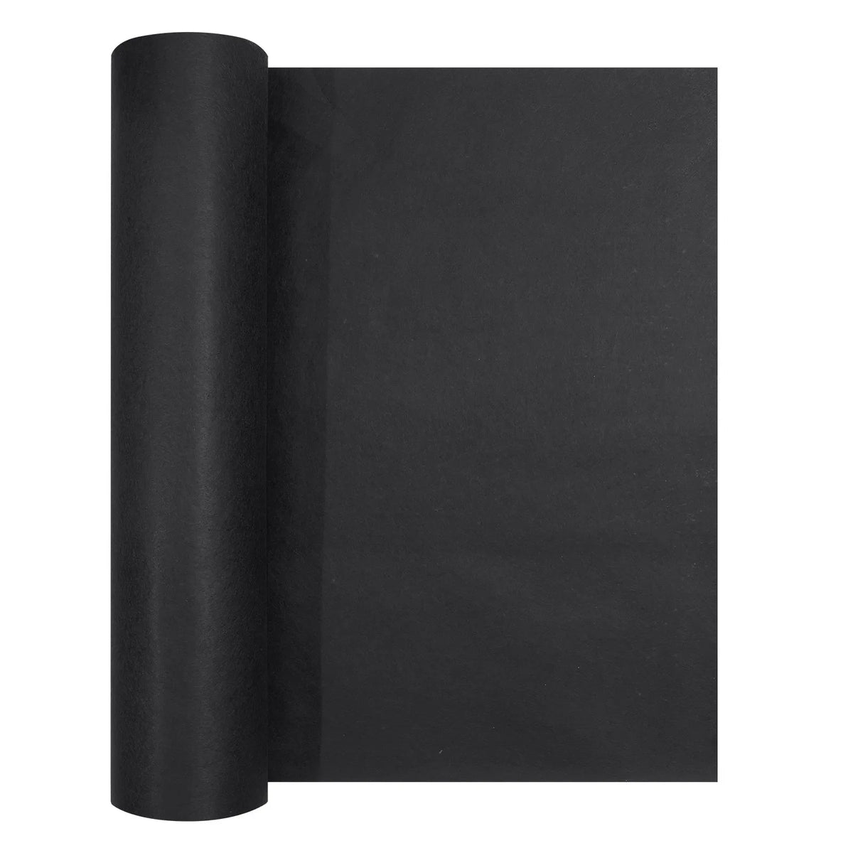 VEVOR neausts ģeotekstila audums zem grants 1,8 x 30,5 m, 271 g/m² piebraucamā ceļa un ainavu audums, izturīga nezāļu barjera, augsnes seguma audums nezāļu kontrolei un franču drenām, melns