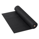 VEVOR neausts ģeotekstila audums zem grants 1,8 x 30,5 m, 271 g/m² piebraucamā ceļa un ainavu audums, izturīga nezāļu barjera, augsnes seguma audums nezāļu kontrolei un franču drenām, melns