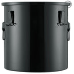VEVOR 38 L nerūsējošā tērauda eļļas savākšanas konteiners ar vāku, filtru un ritentiņiem