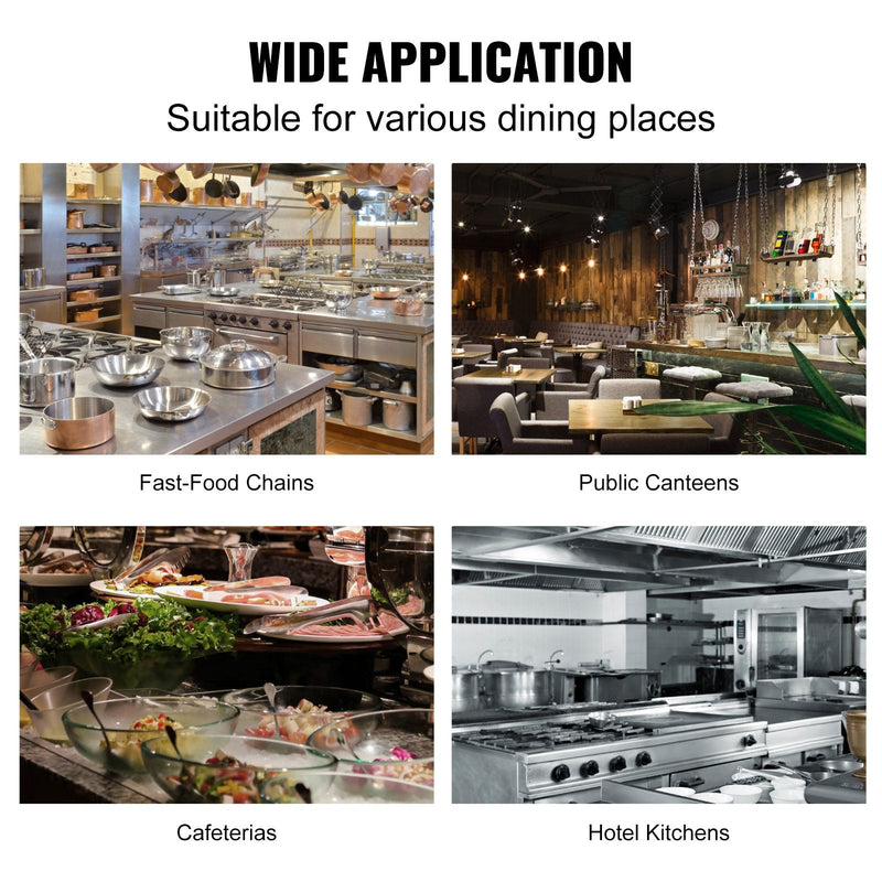 VEVOR frī eļļas spainis, 30 L, oglekļa tērauds, rūsēšanas izturīgs pārklājums, vāks, bloķēšanas atsperes, filtra maisiņš, zils