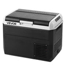 VEVOR 12 V auto ledusskapis 30 l ar regulējamu temperatūru no -20 °C līdz 20 °C, kompresora dzesētājs ar 12/24 V DC un 100–240 V AC barošanu kempingam, ceļošanai un kemperiem
