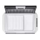 VEVOR 12 V auto ledusskapis 30 l ar regulējamu temperatūru no -20 °C līdz 20 °C, kompresora dzesētājs ar 12/24 V DC un 100–240 V AC barošanu kempingam, ceļošanai un kemperiem