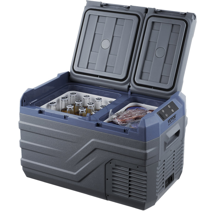 VEVOR portable car refrigerator/freezer compressor 25L, two zones