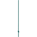 Metāla žoga stabi 183 cm, 6 gab., T-veida, pastiprināti, zaļi