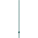 Metāla žoga stabi 183 cm, 6 gab., T-veida, pastiprināti, zaļi