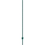 Metāla žoga stabi 183 cm, 6 gab., T-veida, pastiprināti, zaļi