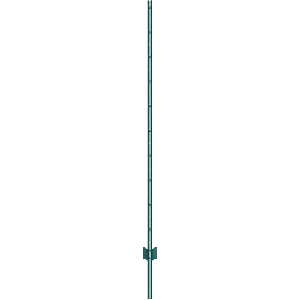 Metāla žoga stabi 183 cm, 6 gab., T-veida, pastiprināti, zaļi