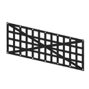 Aizmugures aizsargtīkls Pikapa kravas kastes tīkls 1370 × 460 mm Regulējams ar krustenisko dizainu