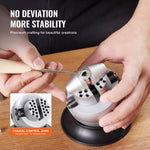 VEVOR 78 mm gravēšanas bumbuļskava, 360° rotējošs gravēšanas bloks ar 70 piederumiem, Juvelierizstrādājumu un dārgakmeņu inkrustācijas instruments