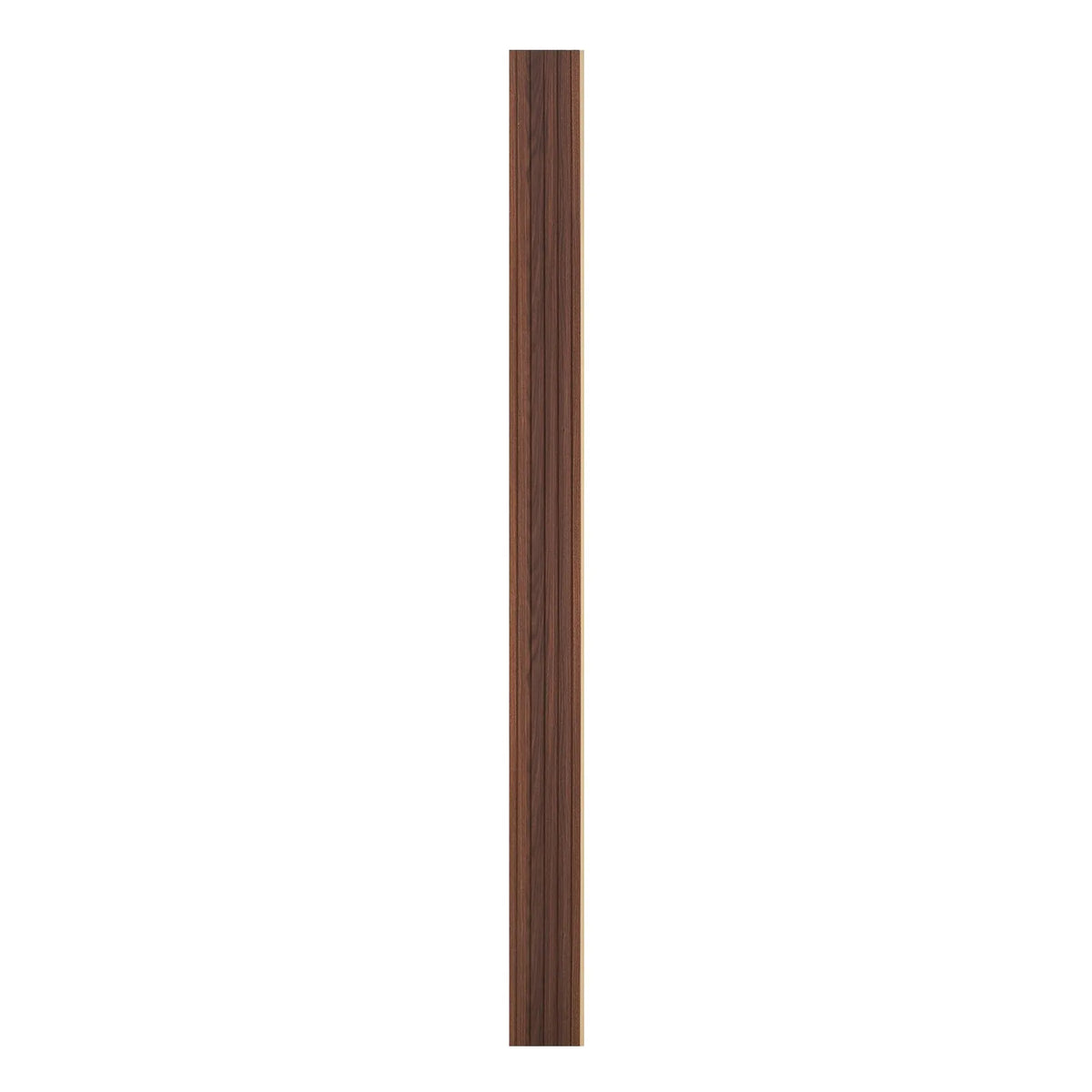 VEVOR koka līstu akustiskie paneļi, 8 gab., 2440 × 152 mm, WPC akcenta sienas paneļi modernam interjeram, mākslīgā koka sienas paneļi stilīgam dekoram un trokšņu samazināšanai, tumšā tīkkoka krāsā