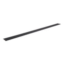 VEVOR koka līstu akustiskie paneļi, 8 gab., 2440 × 152 mm, WPC akcenta sienas paneļi modernam interjeram, mākslīgā koka sienas paneļi stilīgam dekoram un trokšņu samazināšanai, matēti melnā krāsā