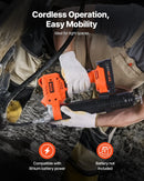 Bezvadu smērvielas pistole, 552 bar, ar LED apgaismojumu un 90 cm šļūteni, saderīga ar 18 V Makita akumulatoriem (akumulators nav iekļauts)