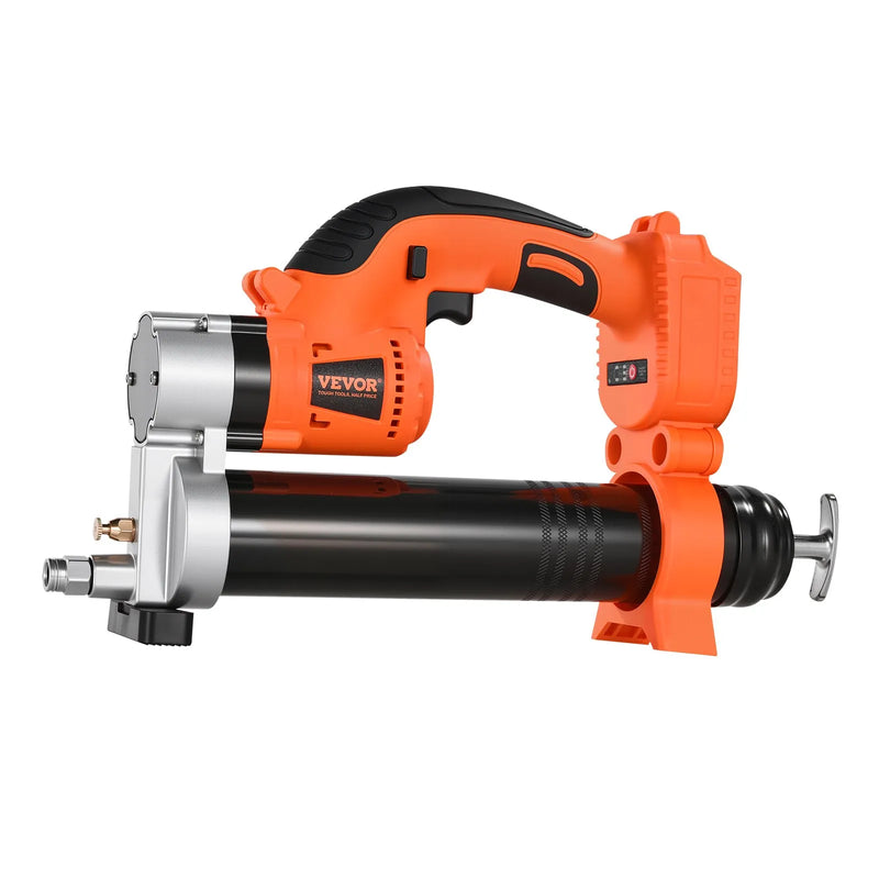 Bezvadu smērvielas pistole 55 MPa maksimālais spiediens, LED apgaismojumus, 900 mm šļūtene, saderīga ar 18 V Makita akumulatoriem (akumulators nav komplektā), piemērota transportlīdzekļu un iekārtu eļļošanai (tikai instruments)