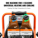 VEVOR kasvuhoone soojendaja 2000W kiirkuumenemise ja ülekuumenemiskaitsega, veekindel