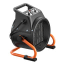 VEVOR  sildītājs, 2000W elektriskais PTC sildītājs ar ventilatoru, zems un augsts sildīšanas režīms, 15° regulējams leņķis, aizsardzība pret pārkaršanu, pārnēsājams, audzēšanas teltīm, mazām siltumnīcām, puķu telpām un mājas birojam