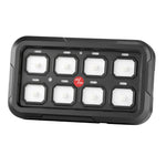 VEVOR 8 pogu vadības panelis 12–24V, RGB, lietotnes vadība, 1440W, 60A