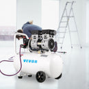 VEVOR gaisa kompresors 11 L, īpaši kluss, 1 HP, bez-eļļas, tērauda tvertne, 750 W, pārnēsājams, 8 bar, mājas remontam un riepu piepumpēšanai