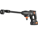 Bezvadu augstspiediena mazgātājs 580 PSI, pārnēsājama ūdens strūklas pistole auto tīrīšanai