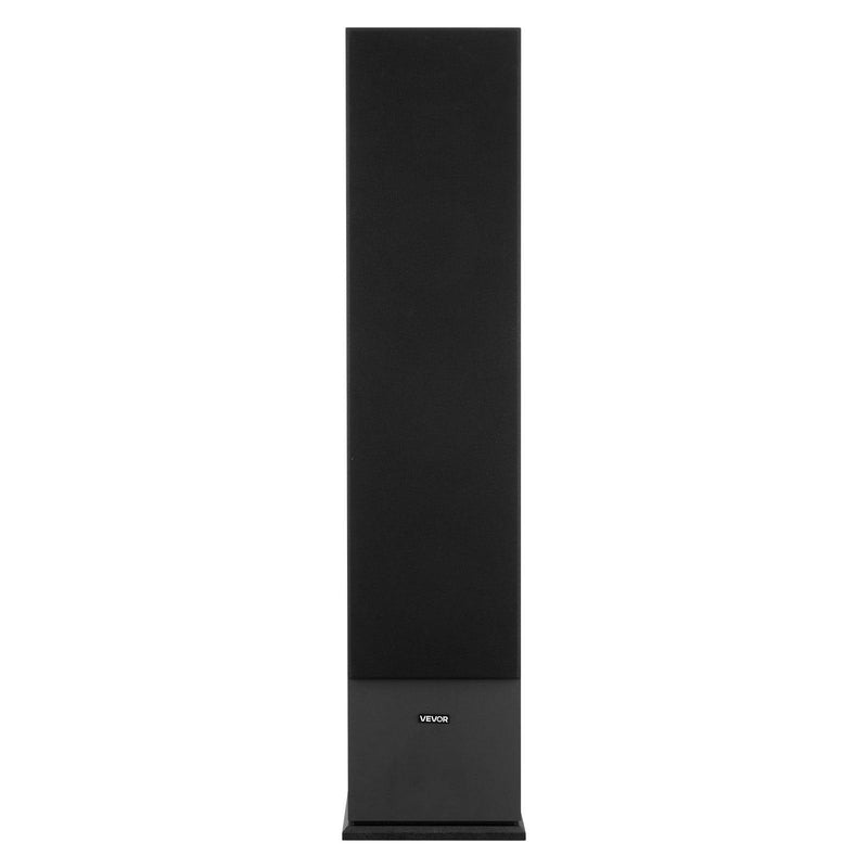 VEVOR 2-ceļu grīdas skaļrunis ar 25,4 mm tviteri, 165,1 mm zemo frekvenču skaļruni, 200 W maksimumjaudu un MDF korpusu, 70–20 000 Hz, viens gabals