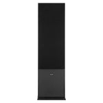 VEVOR grīdas skaļrunis, 2-ceļu torņa tipa modelis ar 25,4 mm augstfrekvences skaļruni un diviem 203,2 mm zemfrekvences skaļruņiem, 600 W maksimumjauda, 50 Hz–20 kHz frekvenču diapazons, MDF korpuss, vienība