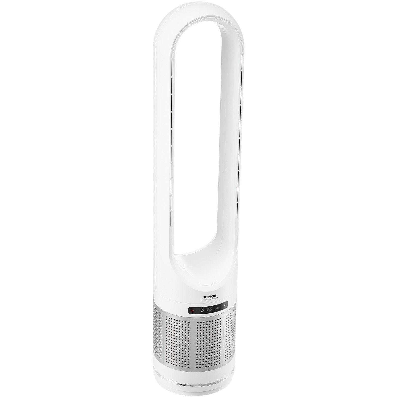 VEVOR 40" Oscilējošais Torņa Ventilators ar 8 Stundu Taimeri un 4,7 m/s Gaisa Plūsmas Ātrumu, Tālvadības Pulti