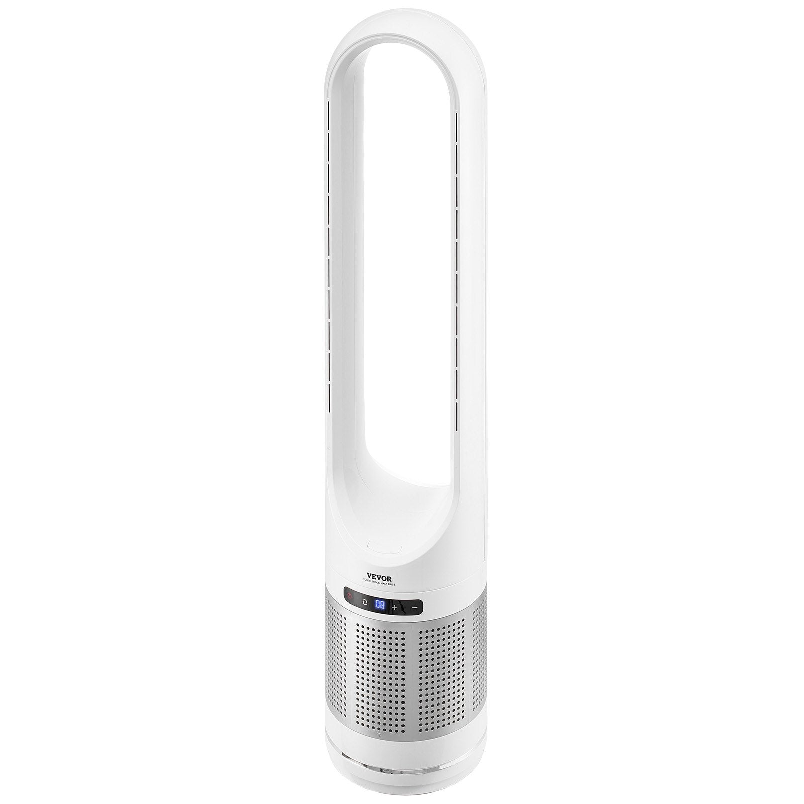 VEVOR 40" Oscilējošais Torņa Ventilators ar 8 Stundu Taimeri un 4,7 m/s Gaisa Plūsmas Ātrumu, Tālvadības Pulti