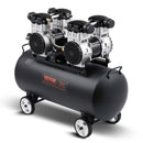 VEVOR kompakts un pārnēsājams bez eļļas gaisa kompresors, 75 L, 6,2 bar (90 PSI)