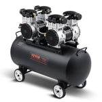 VEVOR kompakts un pārnēsājams bez eļļas gaisa kompresors, 75 L, 6,2 bar (90 PSI)