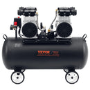 VEVOR kompakts un pārnēsājams bez eļļas gaisa kompresors, 75 L, 6,2 bar (90 PSI)