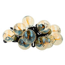 koos päikesepaneeliga 5.5m LED string valgustus 10 GOLD FILAMENT pirniga, iga 0.5W(240Lm) E12 G40, kõrge efektiivsusega päikesepaneeliga 5.5V 0.5W 120mA, 3.7V 18650 Li 2200mAh, DC3V, IP44