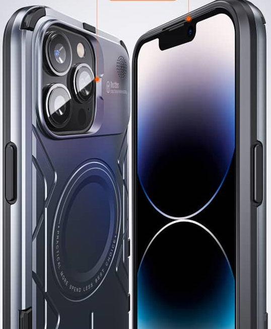 SUPERACTION_Aluminium phone cover for IPhone 15PROMAX with aromatherapy