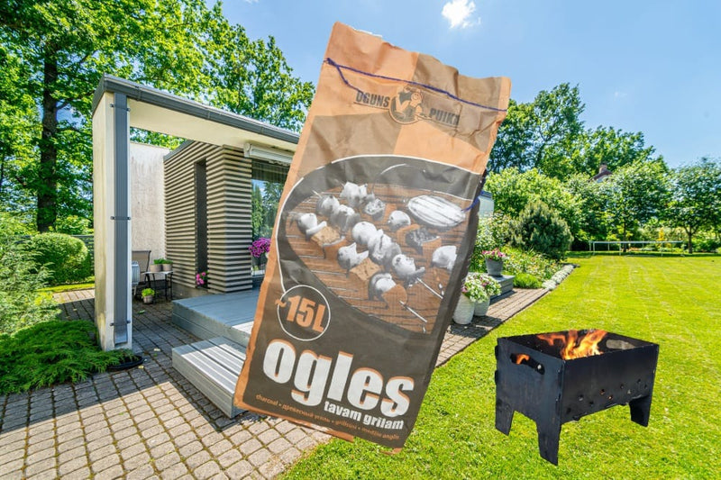 Kol till din grill 15L "Fire Boy"