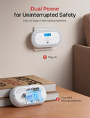 XC0C-SA Rozetē pievienojams autonomais oglekļa monoksīda signalizators, 2 gab.