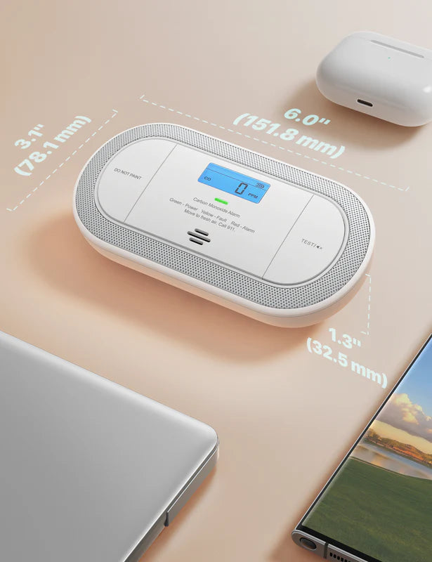 XC0C-SA Rozetē pievienojams autonomais oglekļa monoksīda signalizators, 2 gab.