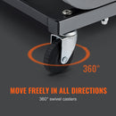 VEVOR mehāniķa krēsls ar rīku paplāti, kravnesība 113 kg, paredzēts darbam zem automobiļa un garāžas darbiem