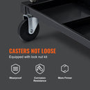 VEVOR mehāniķa krēsls ar rīku paplāti, kravnesība 113 kg, paredzēts darbam zem automobiļa un garāžas darbiem