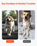 VEVOR gumijas mulča ainavu labiekārtošanai, pārstrādātas gumijas mulčas paklājs 3048 x 114 mm, pastāvīgs gumijas celiņš, dabīga izskata melna mulčas dārza apmale augiem, dārzeņiem un ziedu dārza barjerai