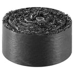 VEVOR gumijas mulčas paklāja rullis, 4 ruļļi 305 x 11,5 cm, pārstrādātas gumijas pastāvīga mulčas apmale ar mietiņiem, dabīga izskata puķu dobes barjera, 12,7 mm bieza, griežama dārza apmale ainavu veidošanai