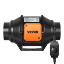 VEVOR 31W вытяжной вентилятор, вытяжной вентилятор, внутренний канальный вентилятор