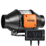 VEVOR 102 mm kanāla ventilators HVAC izplūdes ventilatora komplektu ar EC ātruma regulēšanu_pilns apraksts zemāk