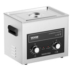 VEVOR 10 l ultraskaņas tīrītājs ar sildītāju, taimeri un grozu, profesionāls digitāls kavitācijas tīrītājs, 240 W, laboratorijas instrumentiem, metāla detaļām, karburatoriem, misiņam, automobiļu un dzinēju detaļām