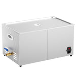 VEVOR 22 l ultraskaņas tīrītājs ar sildītāju, taimeri un grozu, profesionāls digitāls kavitācijas tīrīšanas iekārta, 480 W, laboratorijas instrumentiem, metāla detaļām, karburatoriem, misiņam, automobiļu un dzinēju detaļām
