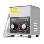 VEVOR ultraskaņas tīrītājs 2 l ar sildītāju, taimeri un grozu, profesionāls digitāls kavitācijas tīrītājs, 60 W, pulksteņu instrumentiem, brillēm, monētām, metāla detaļām un instrumentiem