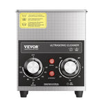 VEVOR ultraskaņas tīrītājs 2 l ar sildītāju, taimeri un grozu, profesionāls digitāls kavitācijas tīrītājs, 60 W, pulksteņu instrumentiem, brillēm, monētām, metāla detaļām un instrumentiem