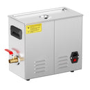 VEVOR ultraskaņas tīrītājs 6 l ar sildītāju, taimeri un grozu, profesionāls digitāls kavitācijas tīrītājs, 180 W, pulksteņu instrumentiem, brillēm, monētām, metāla detaļām un instrumentiem