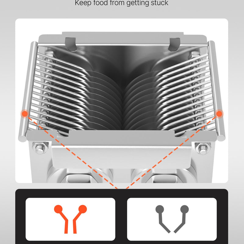 VEVOR gaļas griešanas mašīnas asmens 7 mm nerūsējošā tērauda SJY-DQ90 gaļas slīpētājam